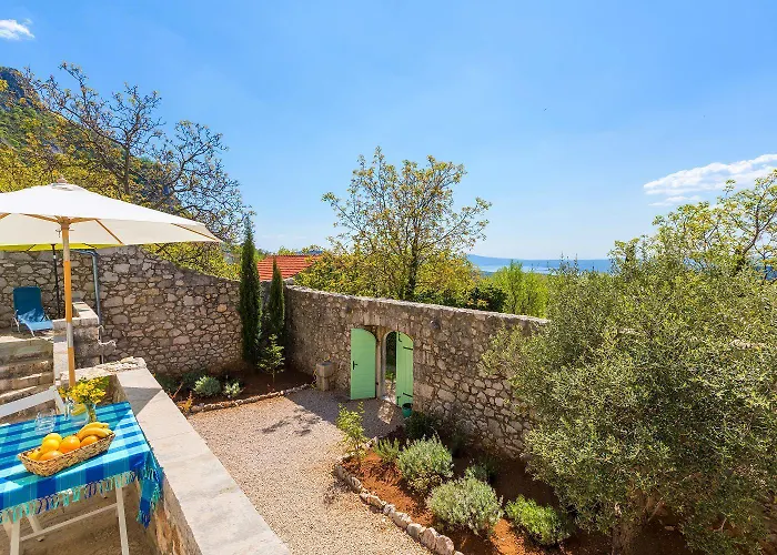Сasa de vacaciones Einzigartiges Mediterranes Steinhaus Mit Meerblick, Chillout-bereich, Bike, Bbq, Wifi *